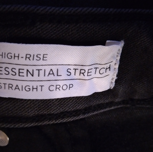 LANE BRYANT Faded Black Jeans With Button Fly - Plus Size 24 - Picture 6 of 8